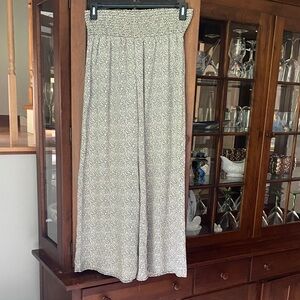 Sienna Sky Black and White Wide Leg Pants